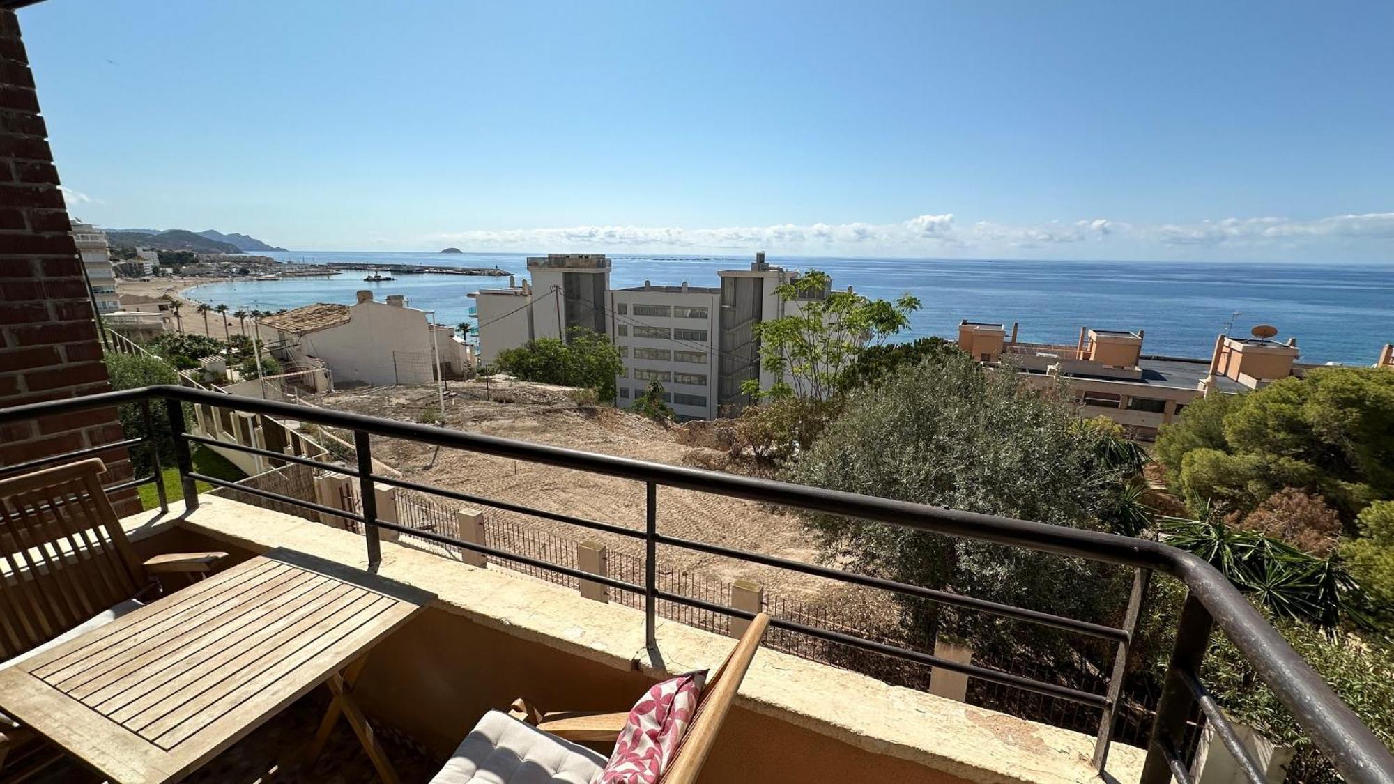 Pv20B, Amplio Apartamento Centrico, 50 Mt De La Playa Y Vistas Al Mar Вильяхойоса Экстерьер фото