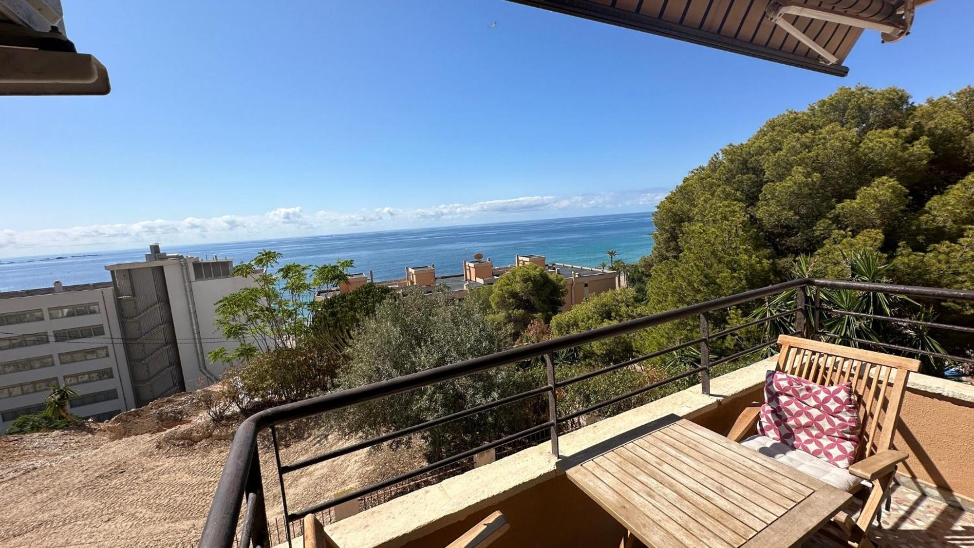 Pv20B, Amplio Apartamento Centrico, 50 Mt De La Playa Y Vistas Al Mar Вильяхойоса Экстерьер фото